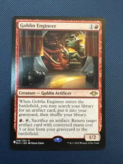 MTG Goblin Engineer - The List Reprints (LIST) NM - Image 1