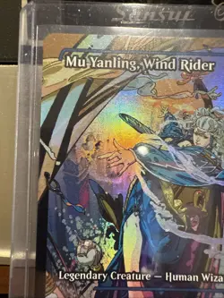 Mu Yanling Wind Rider (Showcase) Aetherdrift Foil Fresh Pull/Sleeved MTG - Image 5