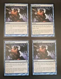 Thought Scour Dark Ascension Regular MTG (4 Cards) - Image 1