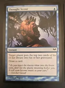 Thought Scour Dark Ascension Regular MTG (4 Cards) - Image 2