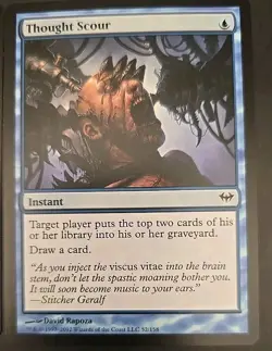 Thought Scour Dark Ascension Regular MTG (4 Cards) - Image 4
