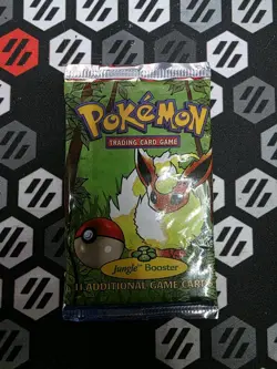 Flareon 1999 Pokemon Jungle Booster Pack 20.70g FACTORY SEALED-two holes - Image 3