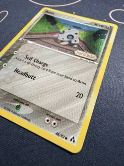 Aron 48/92 Pokemon 2006 Legend Maker Reverse Holo Stamped LP - Image 3