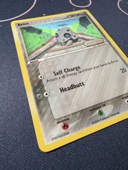 Aron 48/92 Pokemon 2006 Legend Maker Reverse Holo Stamped LP - Image 4