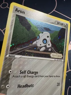 Aron 48/92 Pokemon 2006 Legend Maker Reverse Holo Stamped LP - Image 9