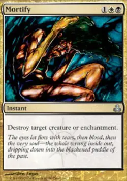 Mortify - Light Play MTG Guildpact - Image 1