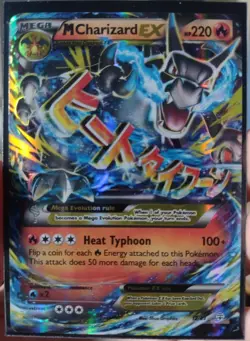 Pokemon M Charizard EX Card 12/83 Generations Hole, Near Mint/Mint Condition - Image 1
