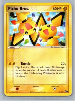 Pokemon TCG Pichu Bros. #016/017 POP Series 3 - Image 1