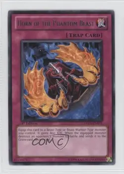 R - Horn of the Phantom Beast 1st Ed. YuGiOh Duelist evolution #DREV-EN075 2010 - Image 1