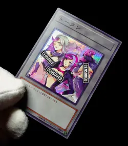 Emma Bessho Ghost Gal Yugioh Waifu Token Uncensored Secret Rare Alt Art Custom - Image 4