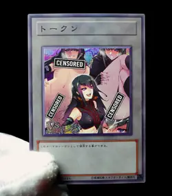 Carly Carmine Yugioh Waifu Token Uncensored Secret Rare Alt Art Holo Custom - Image 3