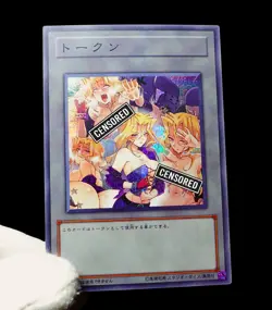 Mai Valentine Yugioh Waifu Token Uncensored Secret Rare Alt Art Holo Custom - Image 5