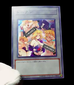 Mai Valentine Yugioh Waifu Token Uncensored Secret Rare Alt Art Holo Custom - Image 6