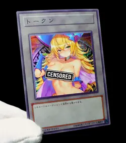 Dark Magician Girl Yugioh Waifu Token Uncensored Secret Rare Alt Art Holo Custom - Image 2