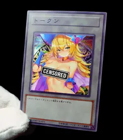 Dark Magician Girl Yugioh Waifu Token Uncensored Secret Rare Alt Art Holo Custom - Image 3