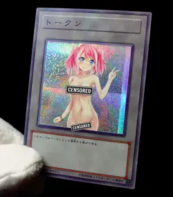 Zuzu Boyle Yugioh Waifu Token Uncensored Secret Rare Alt Art Holo Custom - Image 3