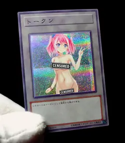 Zuzu Boyle Yugioh Waifu Token Uncensored Secret Rare Alt Art Holo Custom - Image 5