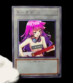Romin Kassidy Yugioh Waifu Token Uncensored Secret Rare Alt Art Holo Custom - Image 2