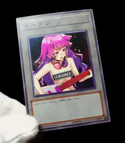 Romin Kassidy Yugioh Waifu Token Uncensored Secret Rare Alt Art Holo Custom - Image 5