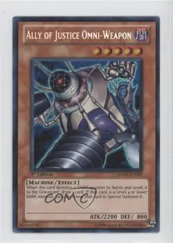 Ally of Justice Omni-Weapon 1st Ed. YuGiOh Hidden Arsenal 3 #HA03-EN050 2010 - Image 1