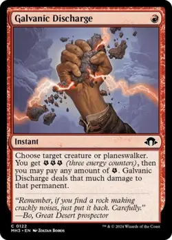 Galvanic Discharge - Near Mint MTG Modern Horizons 3 - Image 1