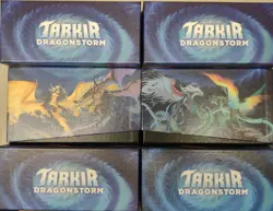 EMPTY Bundle Box  ~ mtg TARKIR: DRAGONSTORM Card Storage - Image 1