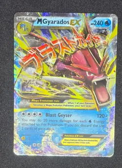 Pokemon BREAKPoint - M Gyarados EX 27/122 Holo - Ultra Rare Near Mint - Image 1
