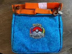 NEW! 2025 Pokemon World Championships Competitor Pin Binder Zip-Up Bag Anaheim - Image 3