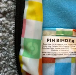 NEW! 2025 Pokemon World Championships Competitor Pin Binder Zip-Up Bag Anaheim - Image 7