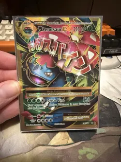 M Venusaur EX 100/108 Full Art Ultra Rare 2016 XY Evolutions Pokemon TCG Card NM - Image 1