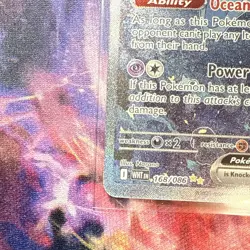 Pokemon White Flare Jellicent Ex 168/086 Special Illustration Rare Card - Image 2