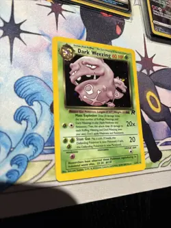 PokÃ©mon TCG Dark Weezing 14/82 Holo Rare Card Team Rocket ðŸš€  - Image 5