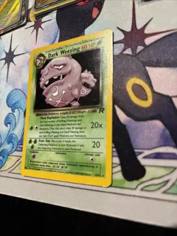 PokÃ©mon TCG Dark Weezing 14/82 Holo Rare Card Team Rocket ðŸš€  - Image 6