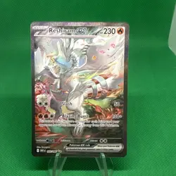 2025 Pokemon SV White Flare WHT EN Reshiram ex Special Illustration Rare 166/086 - Image 1