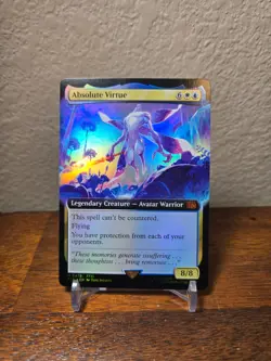 Absolute Virtue (Extended Art) MTG Final Fantasy Foil - Image 1