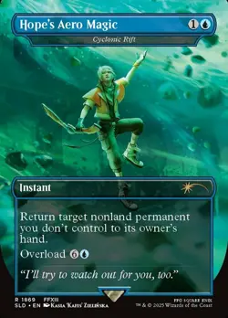 Mint/Near-Mint, English - 1 x MTG Cyclonic Rift - 1869 - Hope's Aero Magic - Non - Image 1