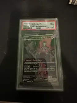 Pokemon TCG Mint PSA 9 Team Rockets Mewtwo Ex Special illustration Rare - Image 1