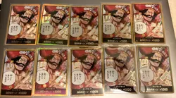 Gold DON !! Card OP13 Gol D. Roger Carrying on His Will  Set of 10 ONE PIECE NM - Image 1