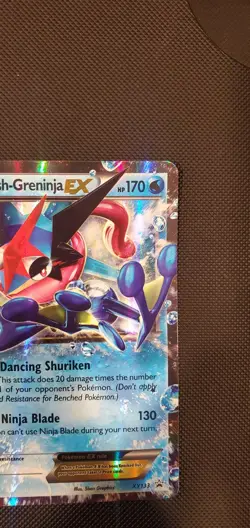 Ash-Greninja EX XY133 - PokÃ©mon XY Black Star Promo Card Ultra Rare #XY133 - Image 3