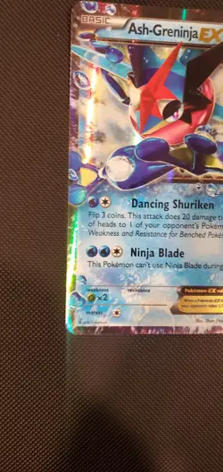 Ash-Greninja EX XY133 - PokÃ©mon XY Black Star Promo Card Ultra Rare #XY133 - Image 5
