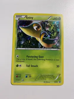 Snivy Holo 2011 Black & White Promo Bw06 Pokemon Card - Image 1