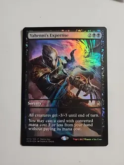Yahenni's Expertise FOIL PROMO x1 MTG ENGLISH Rare -- Check My Store! - Image 1