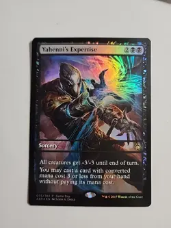 Yahenni's Expertise FOIL PROMO x1 MTG ENGLISH Rare -- Check My Store! - Image 3