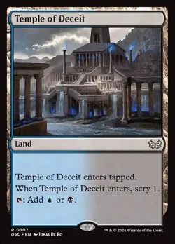 Temple of Deceit - Duskmourn: House of Horror Commander - MTG - Image 1