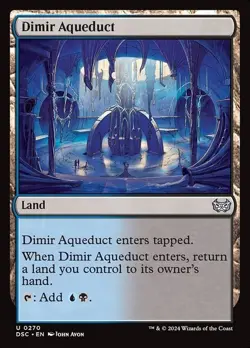 Dimir Aqueduct - Duskmourn: House of Horror Commander - MTG - Image 1