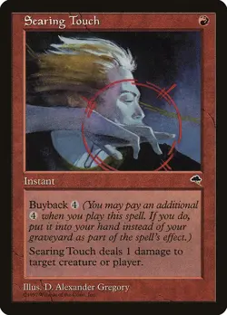Searing Touch - Tempest | MTG Card - Image 1