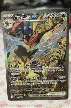 Greninja EX 132 Black Star Promo Special Illustration Rare PokÃ©mon Card  - Image 1