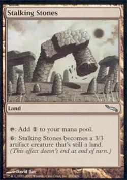 Stalking Stones - Light Play MTG Mirrodin - Image 1