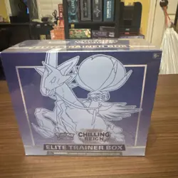 2021 Pokemon TCG Sword & Shield Chilling Reign Elite Trainer Box ETB Sealed New  - Image 1