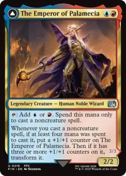The Emperor of Palamecia -Foil Near Mint MTG Universes Beyond: FINAL FANTASY - Image 1